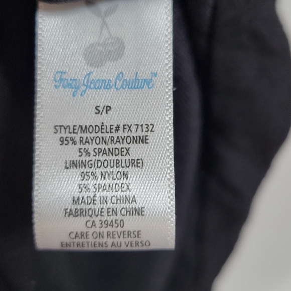 Foxy Jeans Couture One-Shoulder Party Dress (S) - Picture 6 of 6